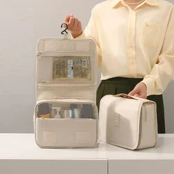 Bolsa de cosméticos plegable de PVC impermeable para viaje