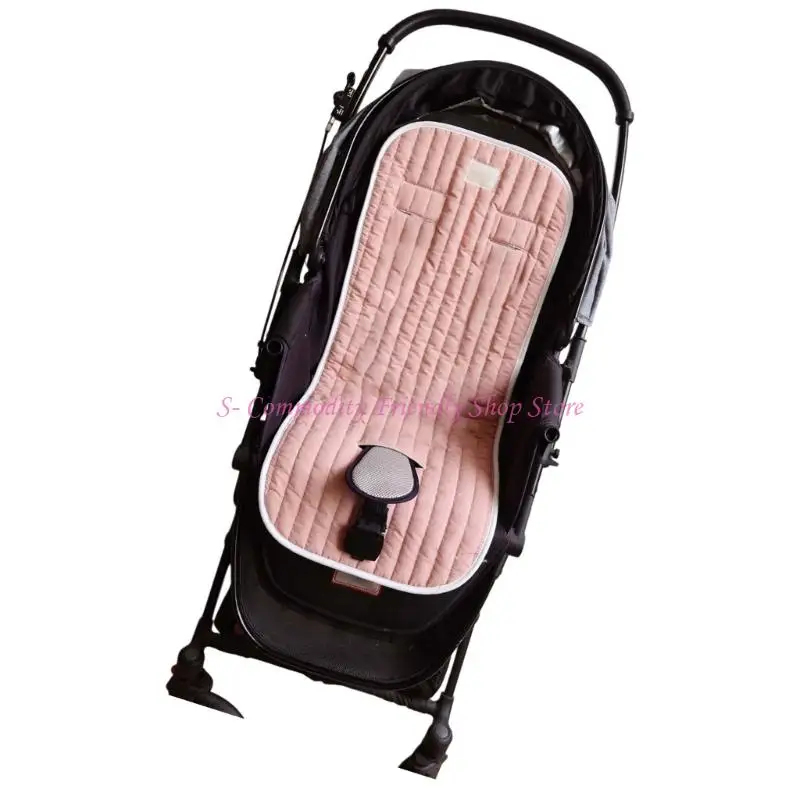Cojín asiento cochecito bebé absorbente y acolchado grueso suave - imagen 5