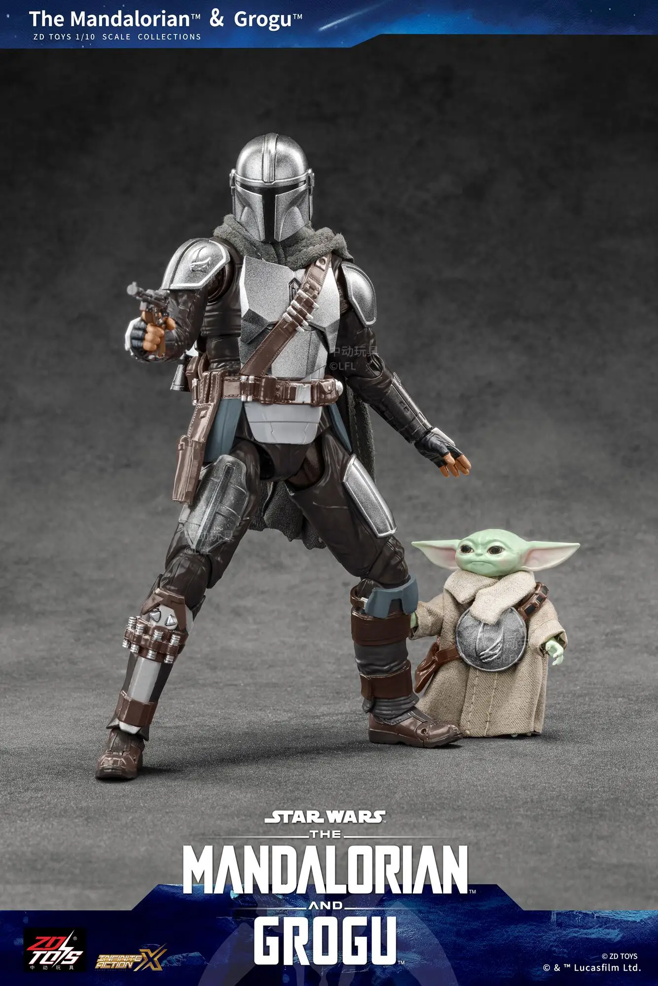 Figura de acción articulada ZD Toys Star Wars con Darth Vader