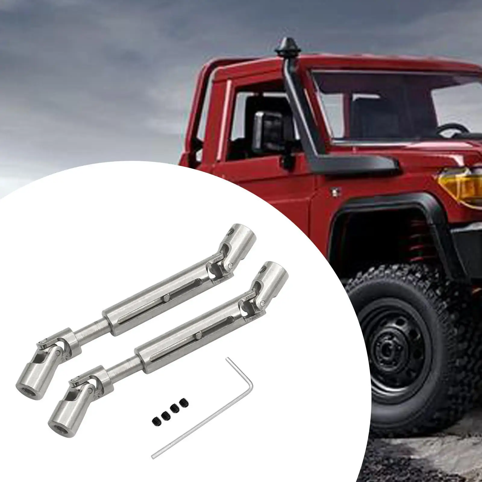 Eje de transmisión de acero para coche RC crawler - imagen 4