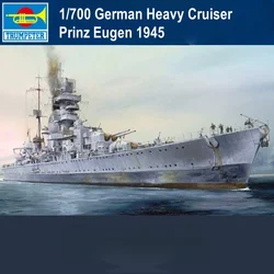 TRUMPETER kit de modelo de crucero pesado alemán Prinz Eugen
