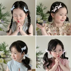 Pinzas para el pelo niña lazo a cuadros, corazón y lentejuelas
