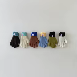 Guantes táctiles de punto para niños - Calidez y moda infantil