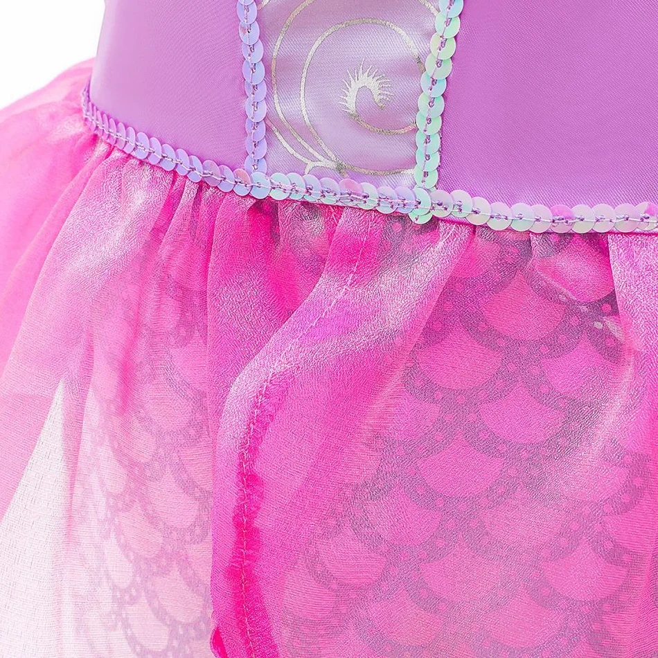 Vestido de sirenita para niña – Diseño Ariel licencias oficiales - imagen 5