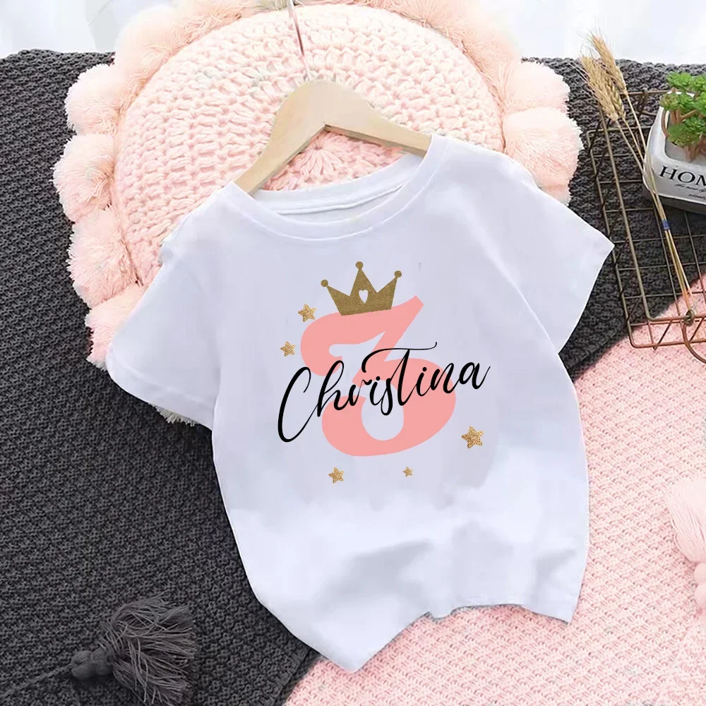 Camiseta personalizada de cumpleaños – Diseño con nombre para niños - imagen 4