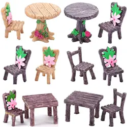 Accesorios para casa de muñecas: jardín de hadas en miniatura creativo