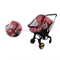 Funda de lluvia para carrito Bunin transparente impermeable