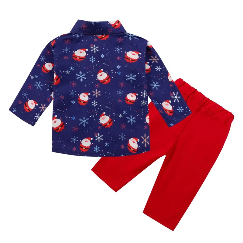 Traje de Navidad para niños – conjunto de manga larga - imagen 3