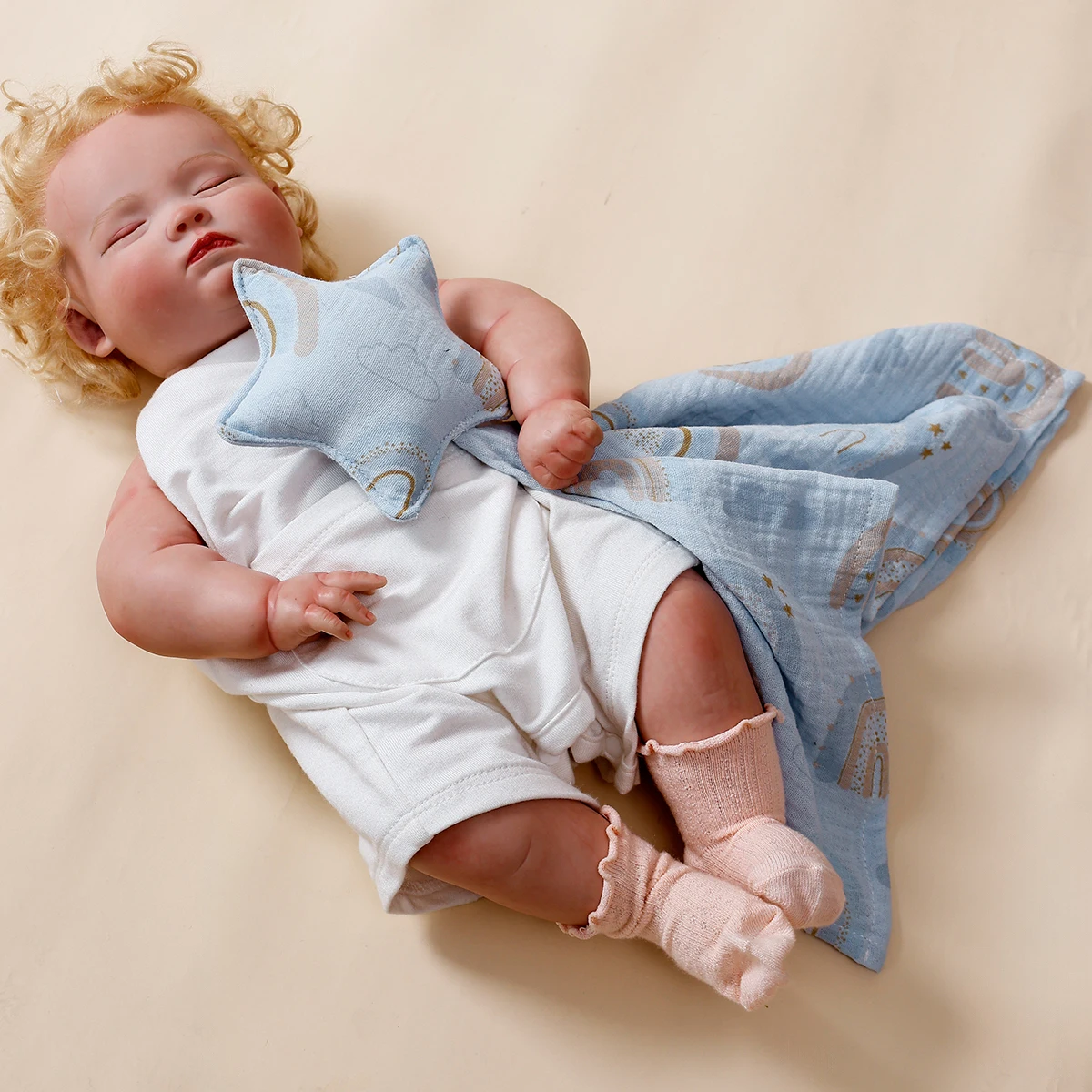 Kangobaby toalla de muselina calmante transpirable para bebé - imagen 2