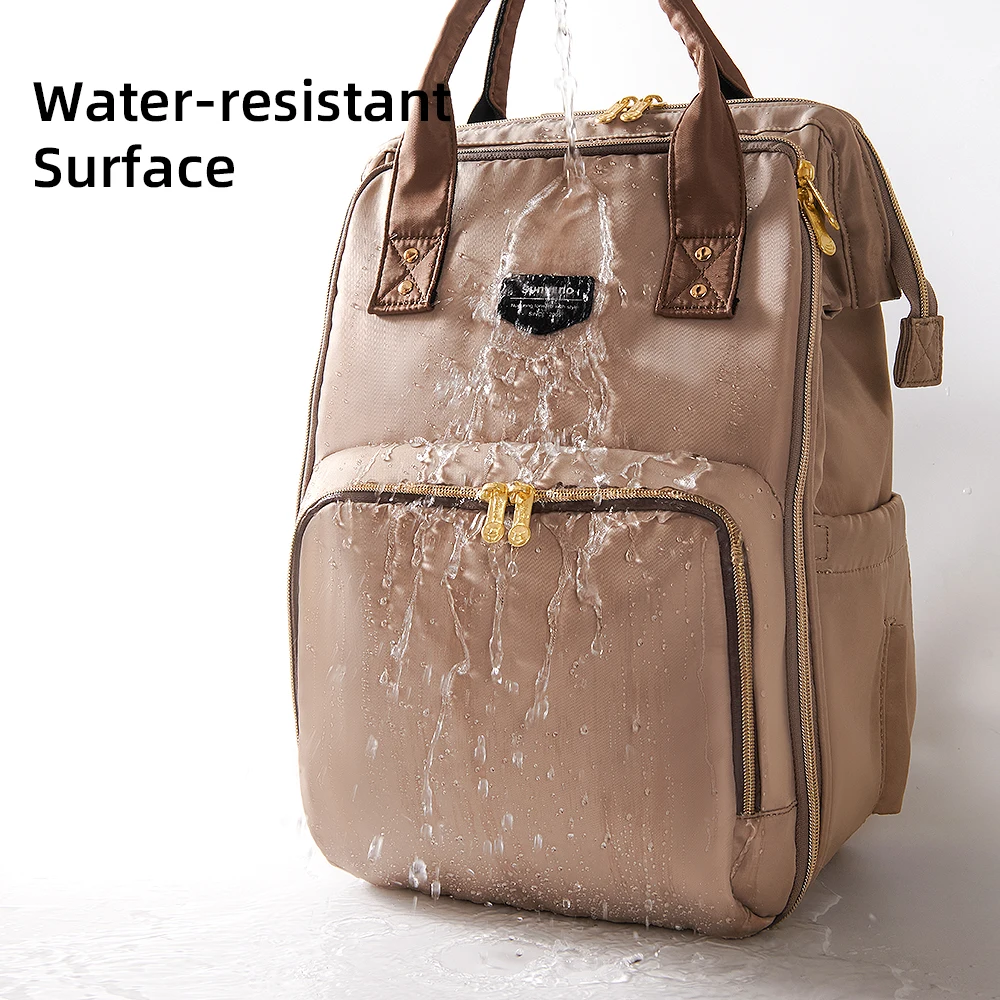 Sunveno Mochila para pañales: gran capacidad, impermeable para viaje - imagen 5