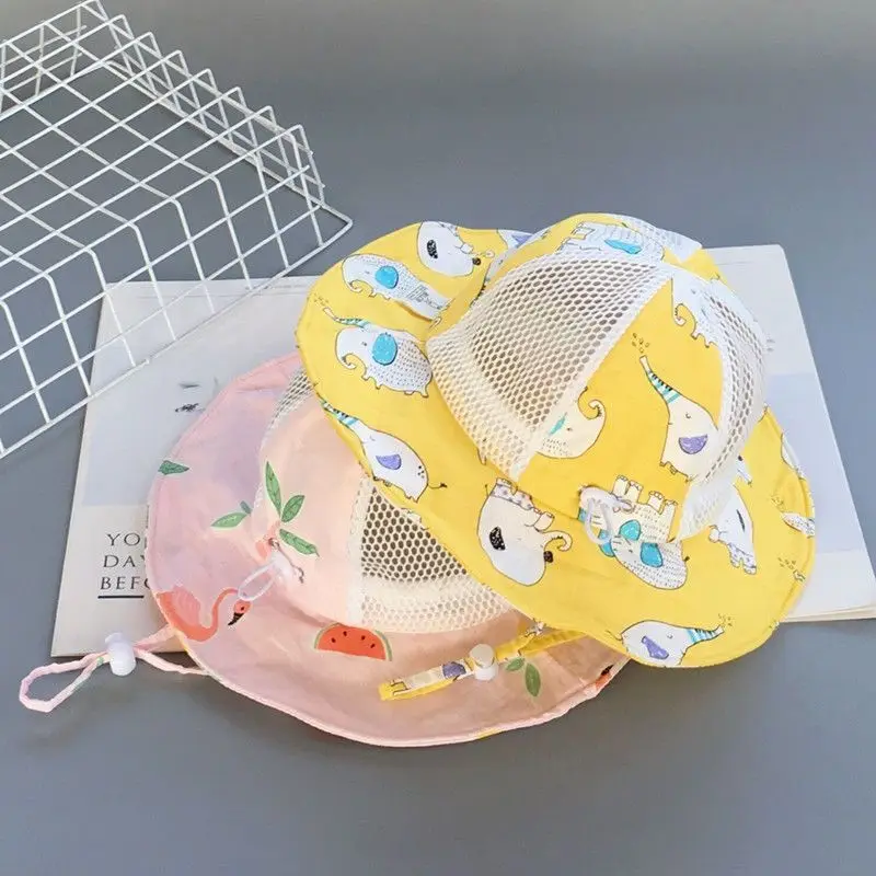 Sombrero de sol bebé con ala ancha y malla transpirable - imagen 5