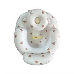 Bear Designs Sofá inflable de apoyo para bebés