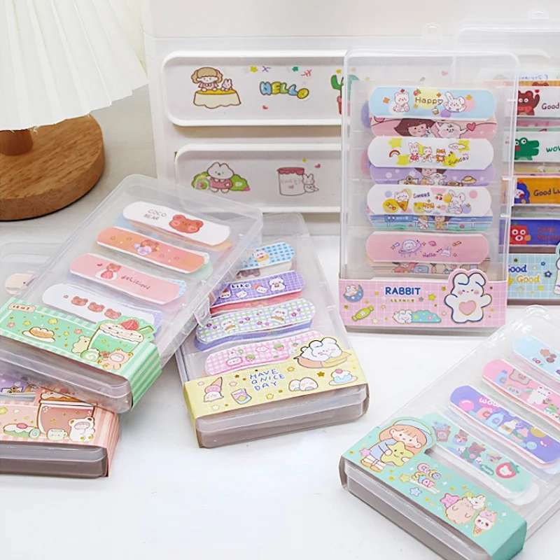 Tiritas infantiles Kawaii con diseños divertidos
