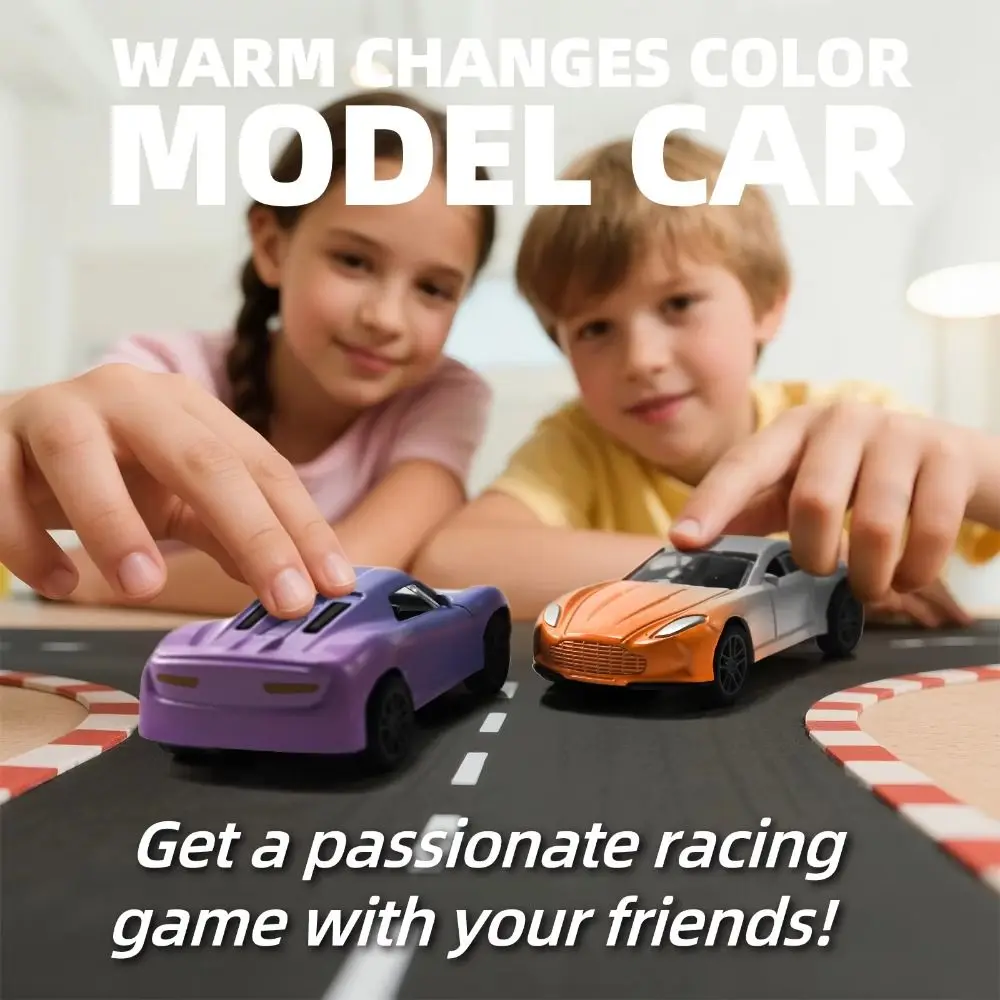 Coche de juguete con cambio de color por temperatura, resistente - imagen 2
