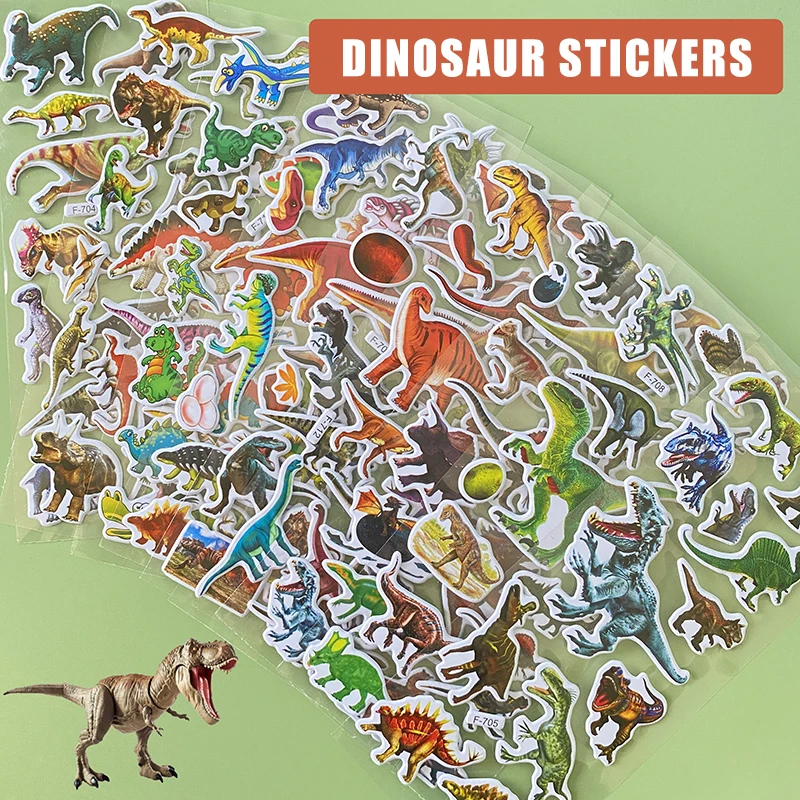 Pegatinas de dinosaurios para niños – Manualidades y decoración - imagen 4