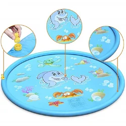 Aspersor de agua fría inflable infantil para jardín y bañera