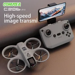 Drón con cámara 4K mini CZ06 UFO FPV WiFi con mando y luces