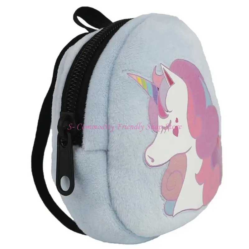 Mochila peluche infantil con forma de muñeca para niña - imagen 4