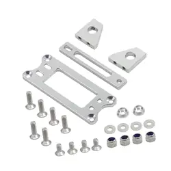 Soporte de montaje para servo de coche RC de aluminio