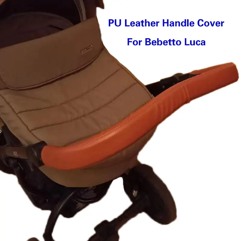 Funda de piel para manillar de cochecito – Protector reposabrazos - imagen 4