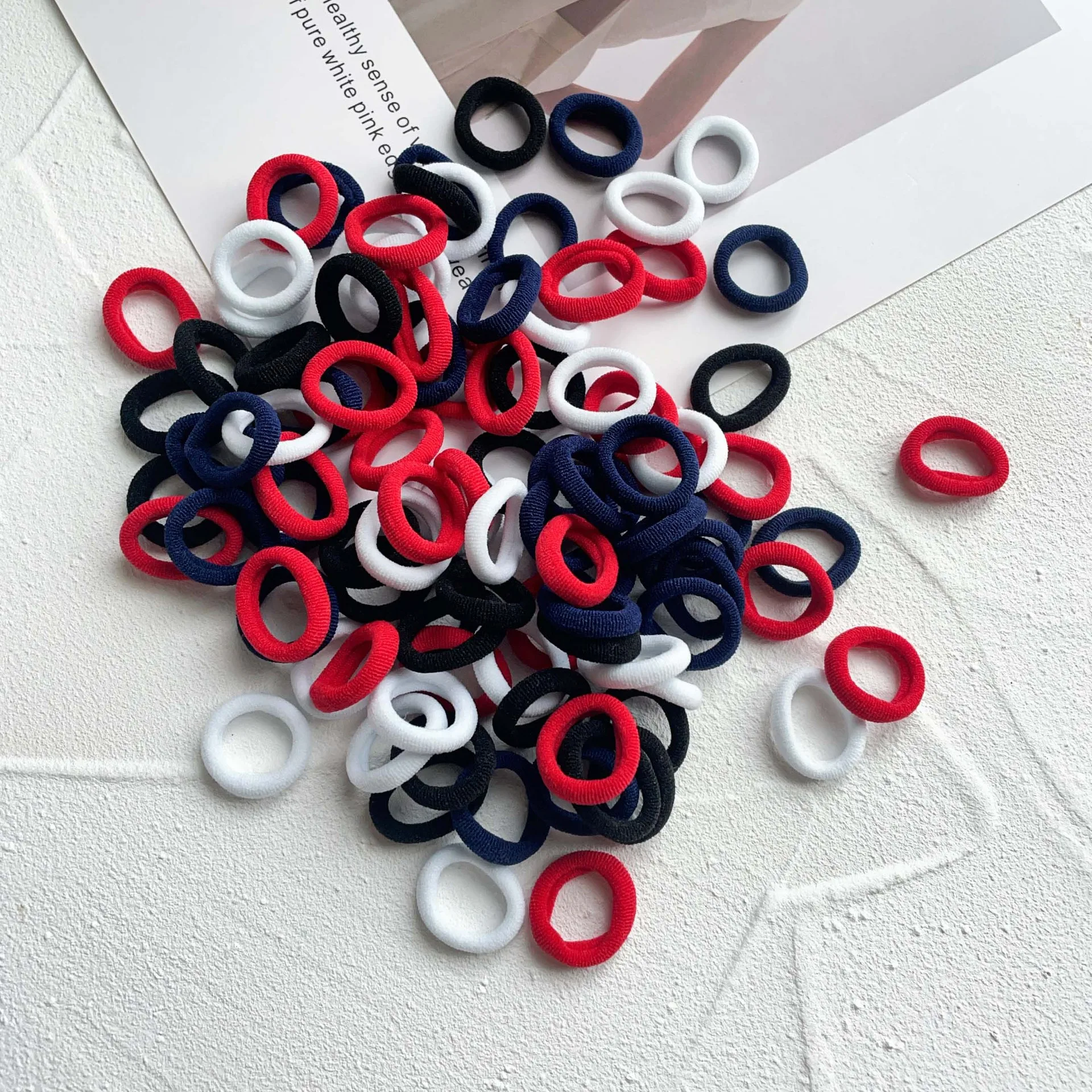 Conjunto de diademas elásticas en colores surtidos