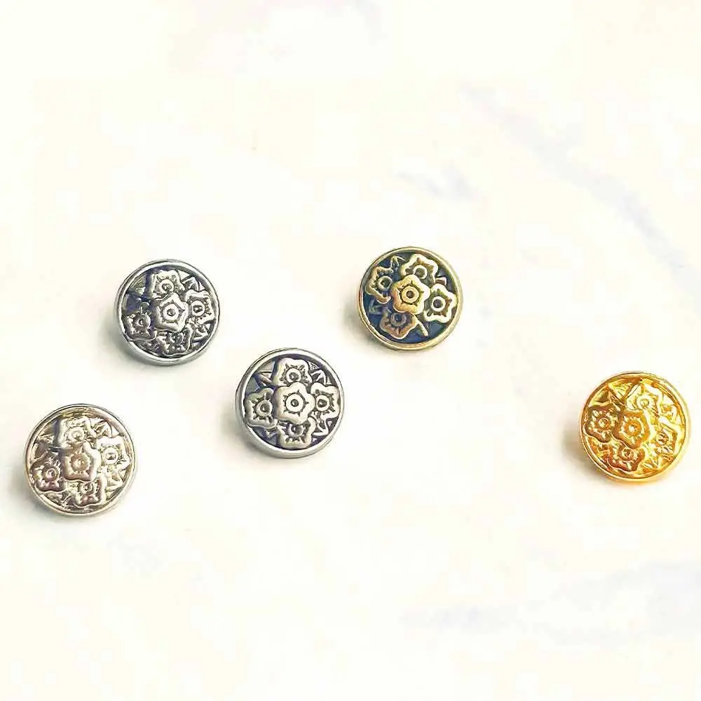 Hebillas flores metal retro hechas a mano para bebé suave infantil - imagen 5