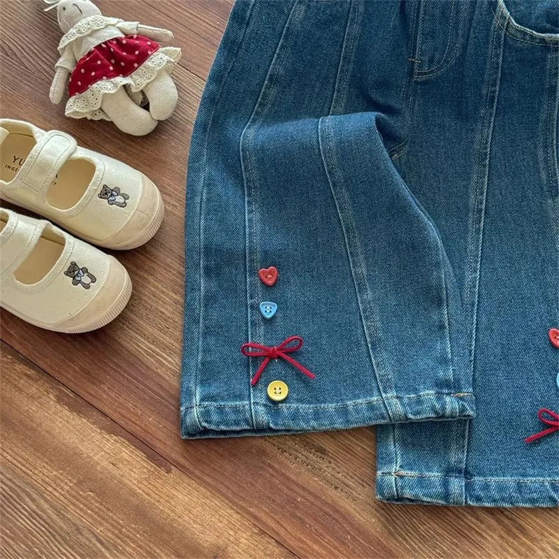 Pantalones vaqueros primaverales para niños marca XJYIYUANLC