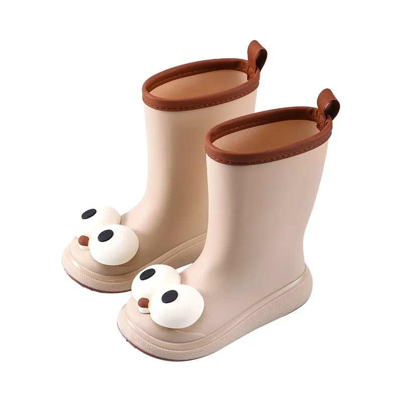 Botas de lluvia antideslizantes para niños de suela plana todo tiempo - imagen 3