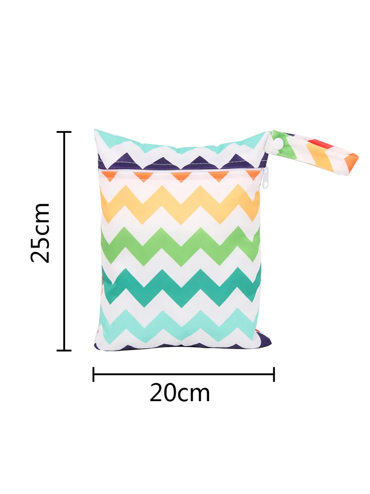 Bolsa impermeable PUL con asa y cremallera