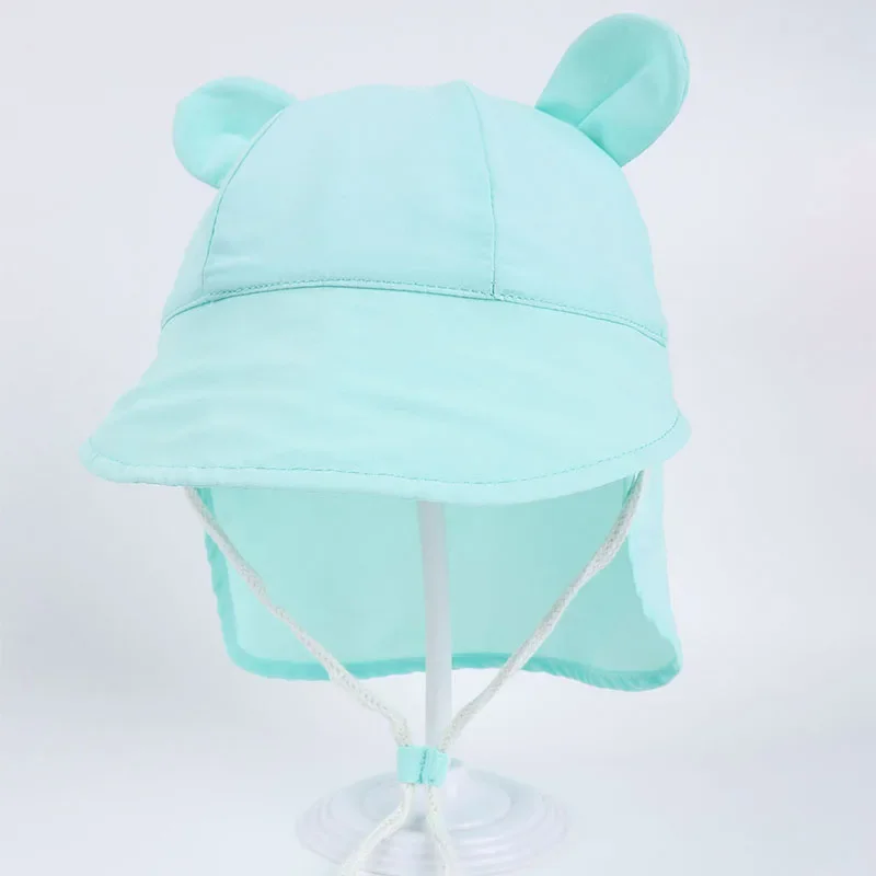 Gorro de sol con protección UV para bebé, secado rápido - imagen 2