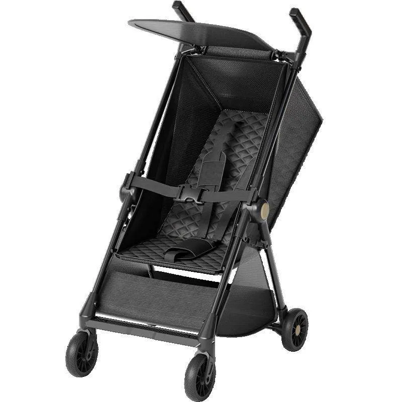 Cochecito plegable ligero para ninos 3-7 anos viaje y amortiguacion