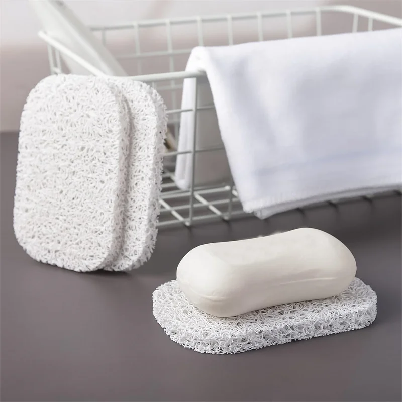 Bandeja de jabón antideslizante autodrenante para ducha y baño