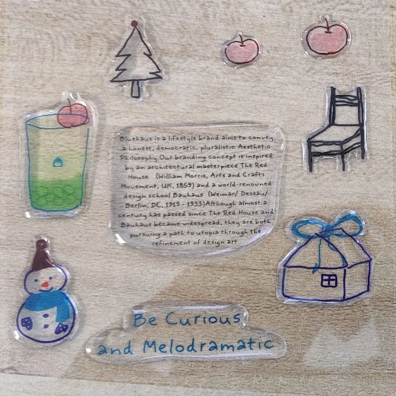 Pegatinas impermeables de muñeco de nieve para móvil y tablet - imagen 5