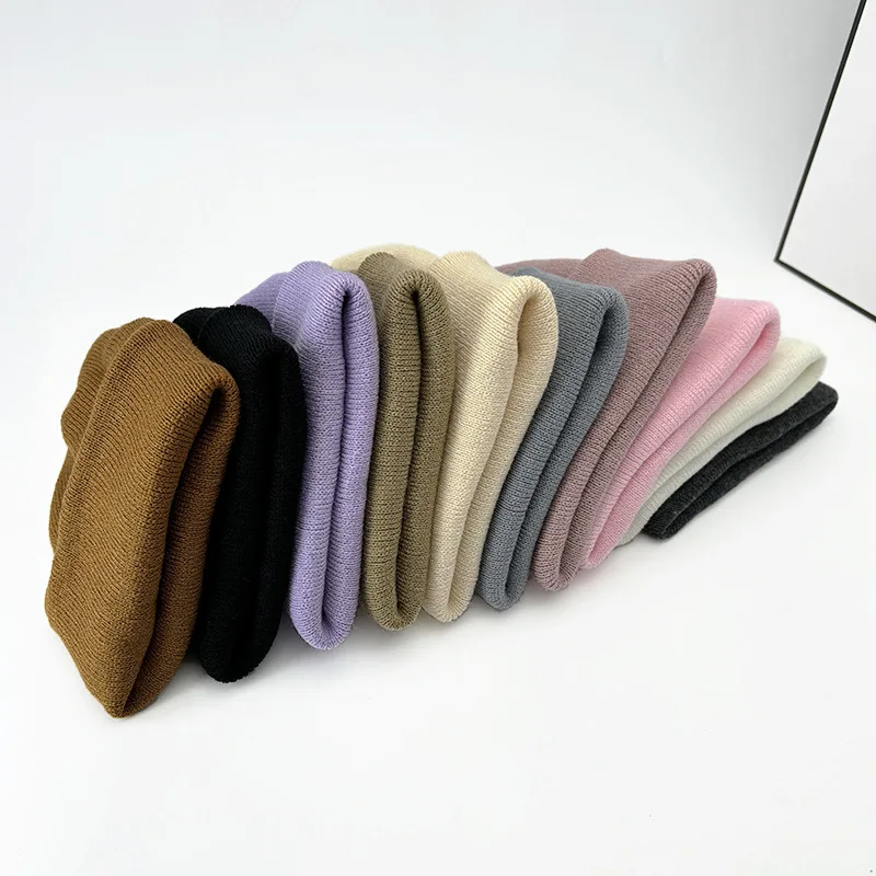 Gorro de invierno punto grueso térmico para bebé, doble capa - imagen 3