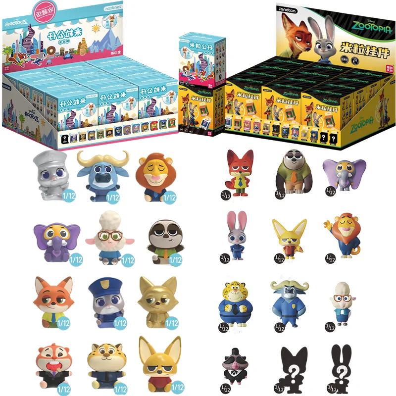 JANDOOM Figura coleccionable Zootopia de Judy Hopps y Nick Wilde - imagen 4