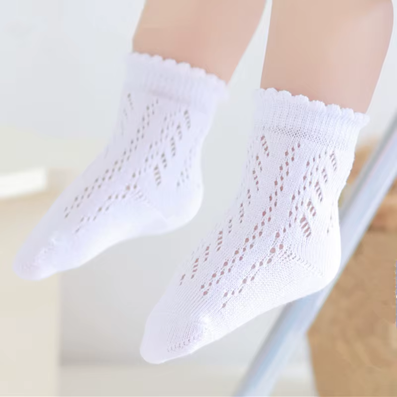 Calcetines princessa de algodón para niñas – Suaves y transpirables