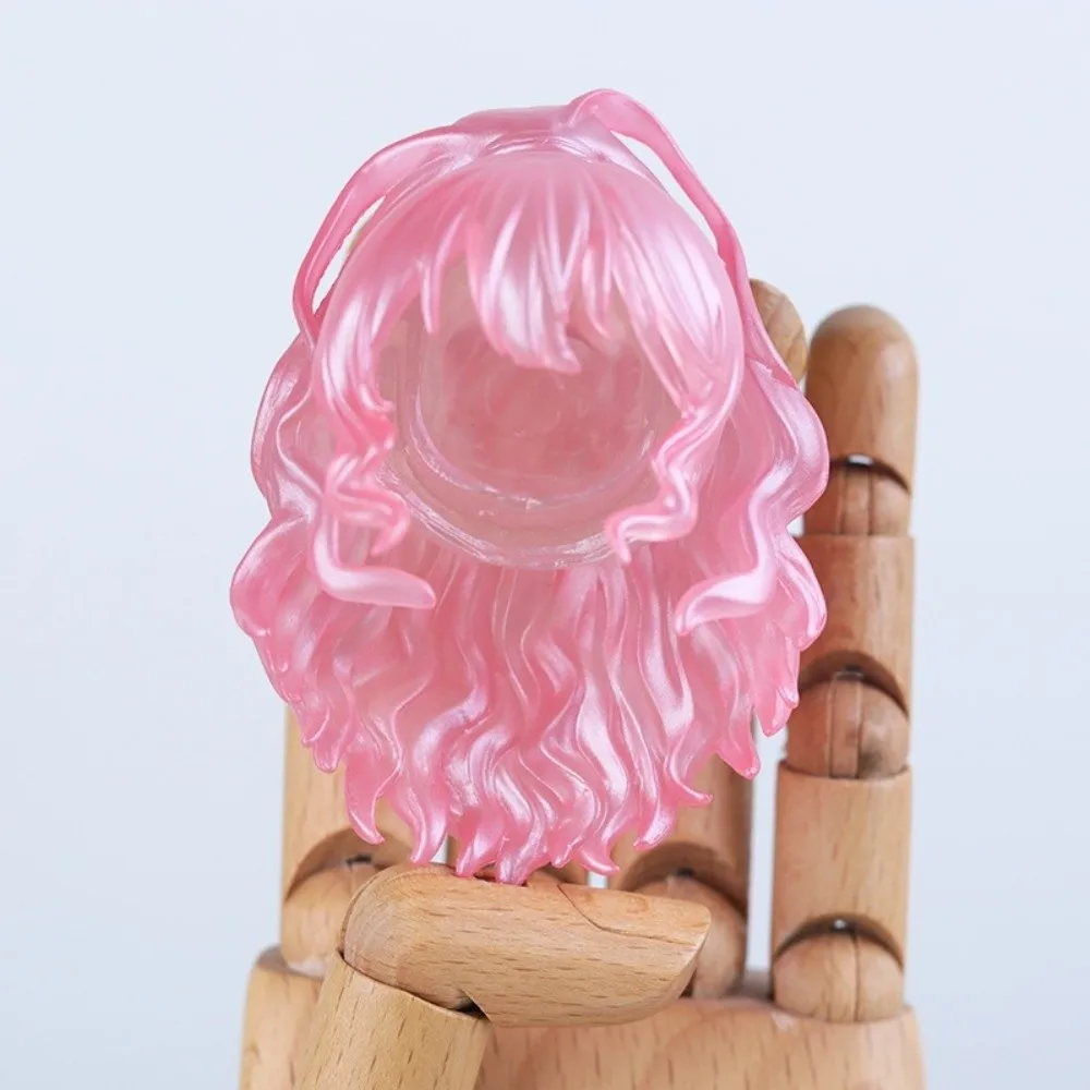 Cabello de recambio y cabeza plástica para muñeca estilo coreano