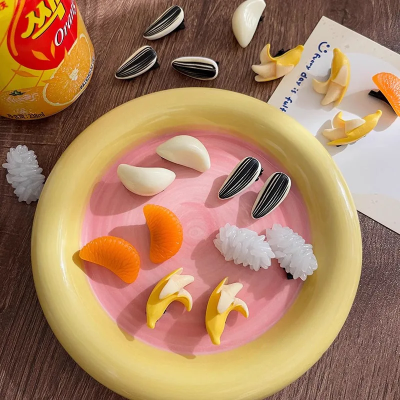 Horquillas con forma de arroz para niña, estilo japonés - imagen 3