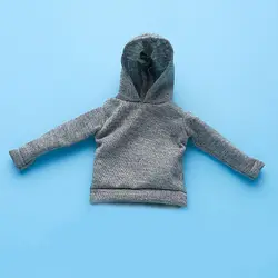 Sudadera para muñecas con capucha color caramelo 11,5 pulgadas