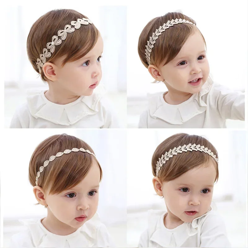 Diadema corona princesa para bebé recién nacida