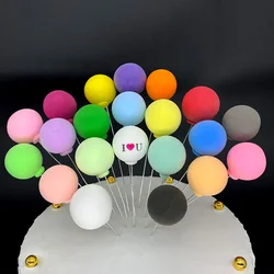 Figura decorativa nube con globo de amor para Navidad