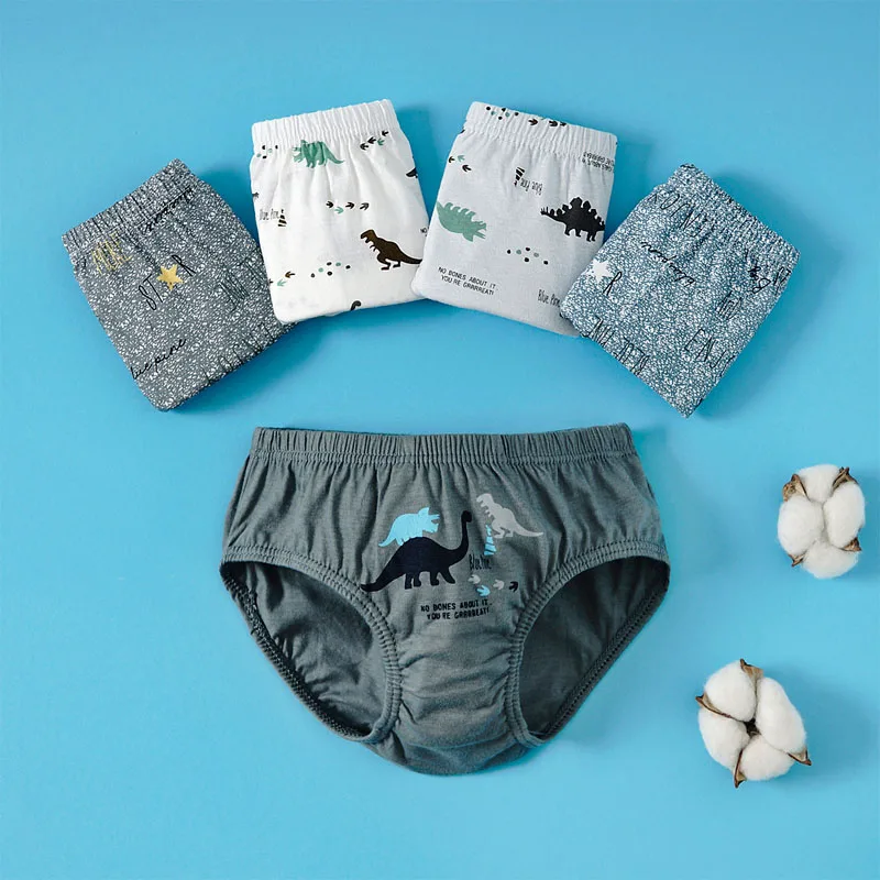 Calzoncillos de dinosaurio para niño – Algodón suave y transpirable - imagen 3