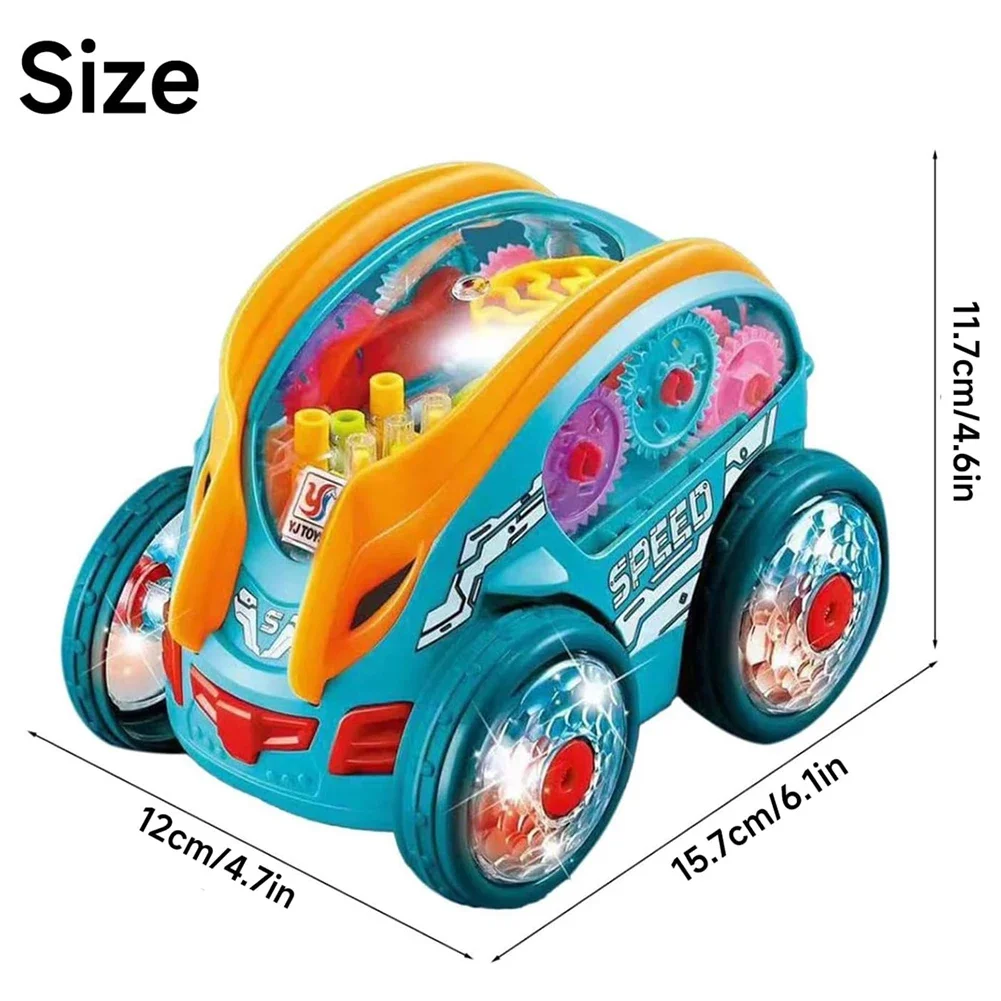 Camión volquete eléctrico 360 con luces LED para niños - imagen 5