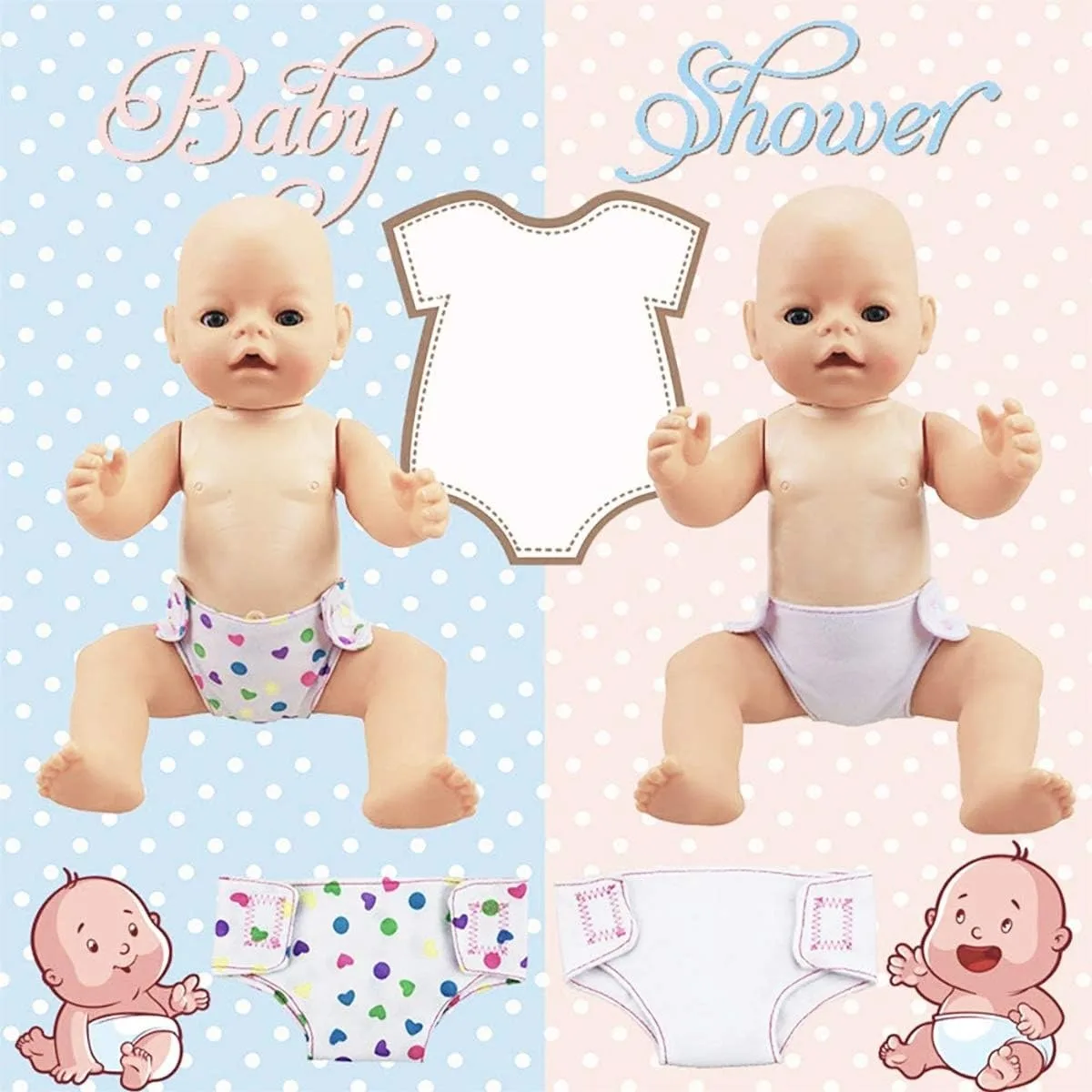 Pañales para muñecas con accesorios – Set de juego completo - imagen 3