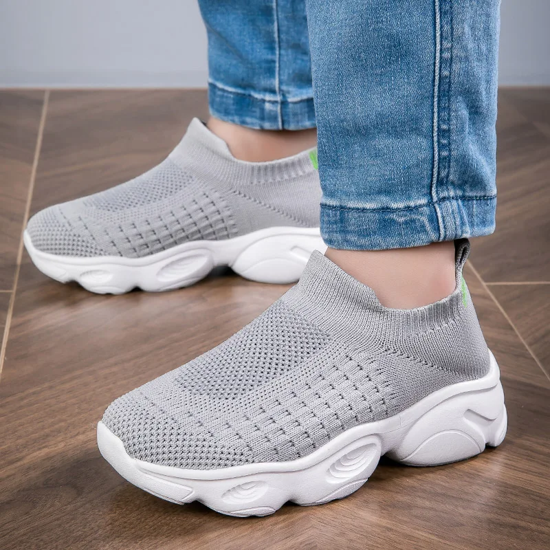 Zapatillas deportivas transpirables malla para niños – Estilo casual