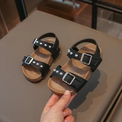Sandalias de verano para bebé con suela antideslizante suave