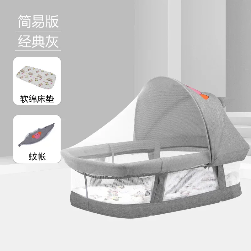 Cuna plegable multifuncional para bebé, ideal en exteriores - imagen 5