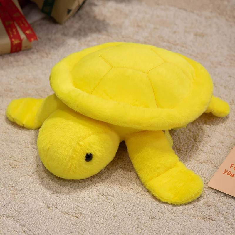 Peluche Kawaii de tortuga marina, suave cojín y decoración infantil - imagen 5