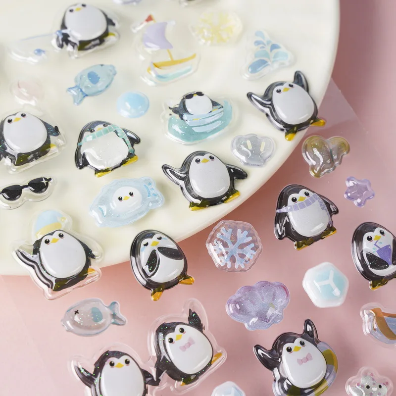 Pegatinas 3D de animales para manualidades infantiles - imagen 2
