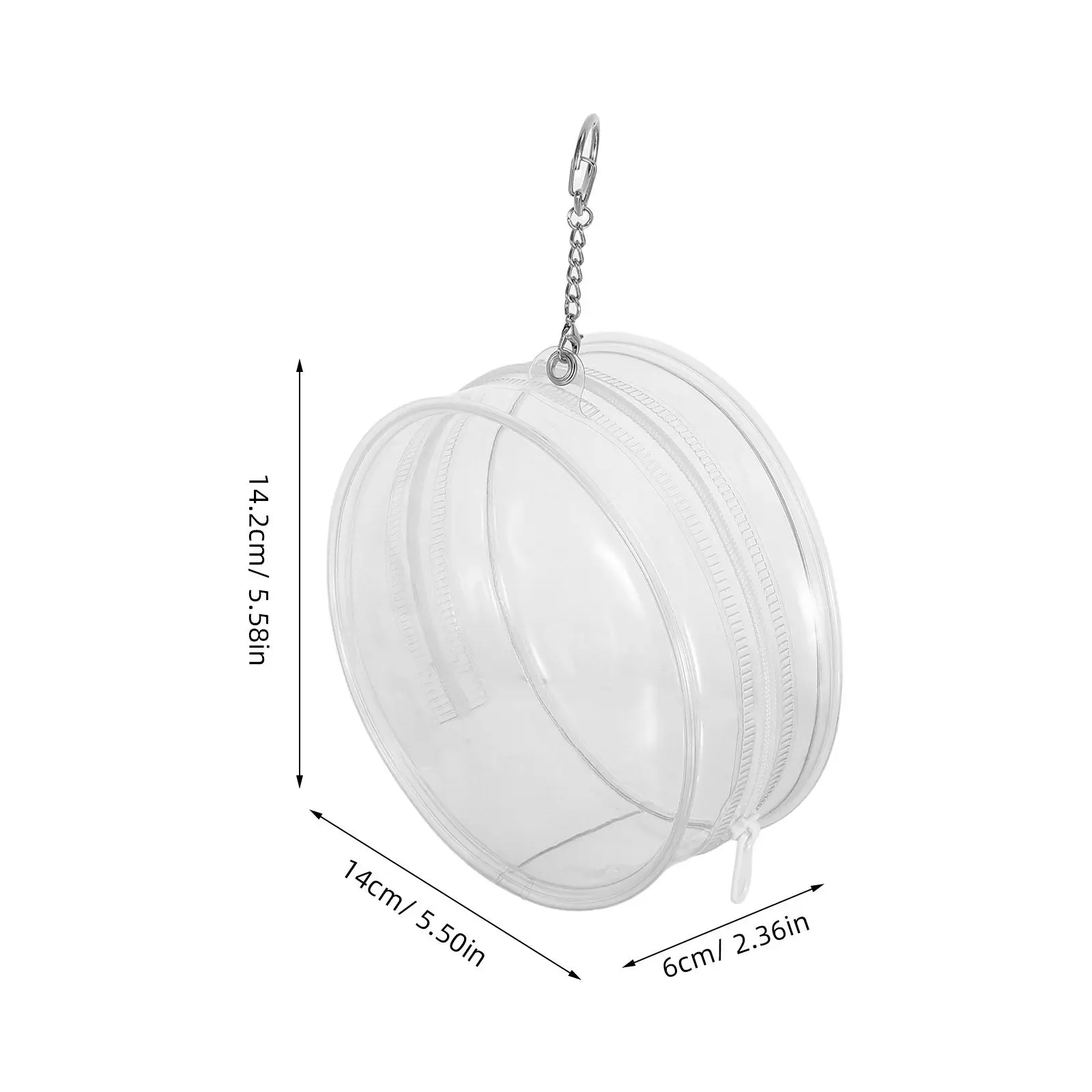 Bolsa expositor figuras de PVC transparente colgante portátil - imagen 2